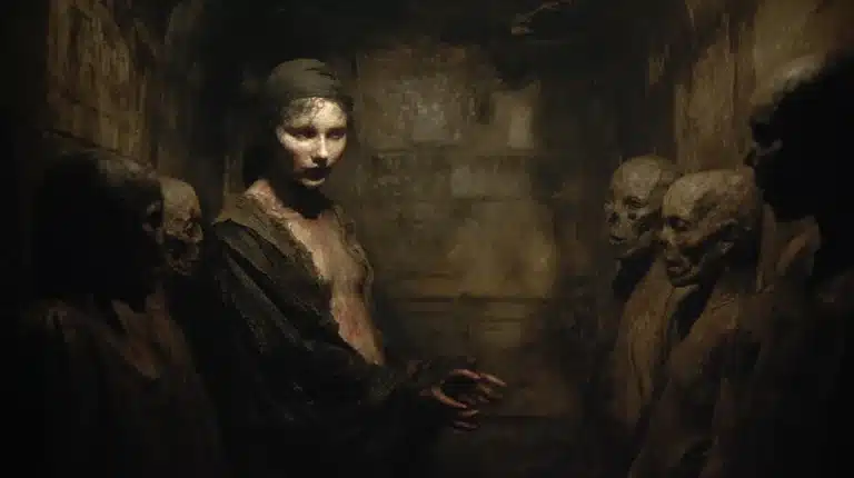 Sourire avec du plomb dans les entrailles – chapitre 14 : Genoveva, Epiphanio et les goules