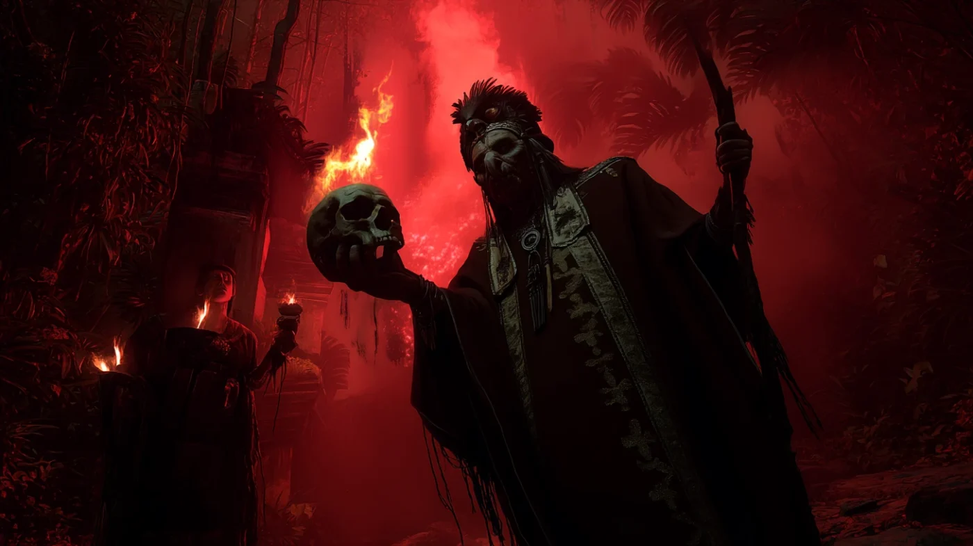 Les Masques de Nyarlathotep : Le Dieu de Mitnal, acte 10 – Qui dérange le dieu de Mitnal ?